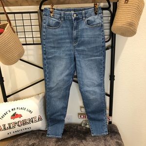 AE CURVY HIGHEST RISE SIZE 10 SHORT